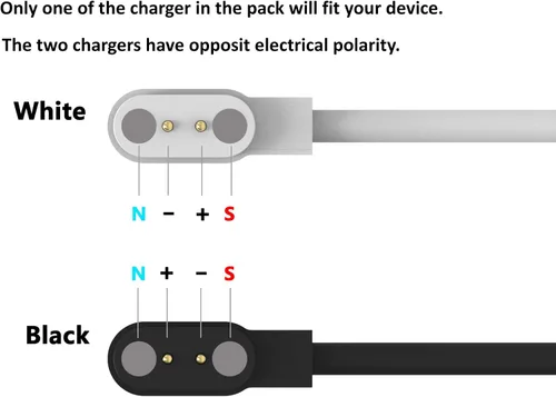 Miniatura 5 de Compatible con cargador de reloj inteligente Iaret, cable USB de 3.3 pies, adaptador de cuna, base de carga de repuesto para cable de carga Iaret