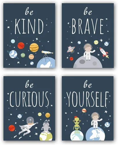 Miniatura 31 de CHDITB Decoración de aula de libros de lectura, citas inspiradoras, impresión artística de pared para niños, 12 x 16 pulgadas, libros motivacionales