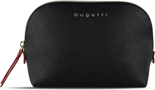 bugatti Ella - Bolsa de cosméticos de alta calidad, bolsa de lavado, neceser de tocador, negro, S, bolsa de cosméticos