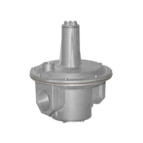 Maxitrol RV81-1-1/2 1-1/2" Regulador de gas de flujo recto, 4-12" WC resorte, 1 psi presión de entrada, 4, 500, 000 Btu, aluminio