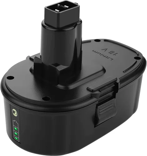 ANTRobut Reemplazo de litio de 6,5 Ah para batería Dewalt de 18 V compatible con batería Dewalt de 18 V DC9096 DC9098 DC9099 DW9095 DW9096 DW9098