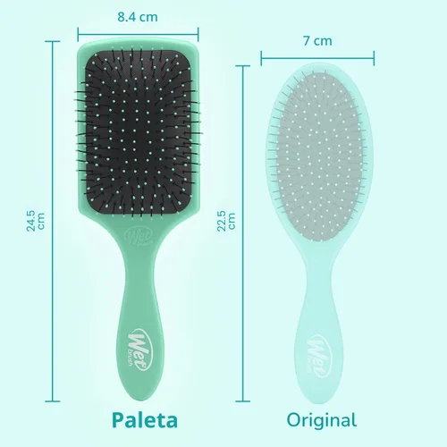 Miniatura 5 de Wet Brush Cepillo desenredante para el cabello, exclusivo de Amazon, cerdas IntelliFlex ultrasuaves con diseño AquaVent, ideal para tratamiento