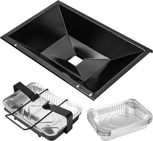 Miniatura 12 de Bandeja de goteo para parrilla Nexgrill 720-0830H para bandeja de grasa de repuesto Nexgrill Reemplazo de bandeja/caja de grasa para Nexgrill