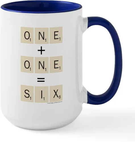 Miniatura 73 de CafePress Logo Taza de café de cerámica de 15 oz (15.0 fl oz)