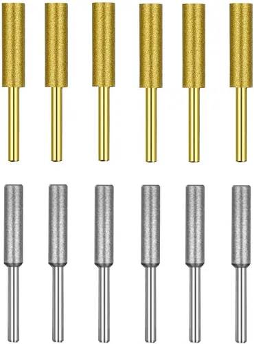 Miniatura 2 de TopHomer Brocas de motosierra de diamante, afilador de motosierra para motosierra, tallado en piedra, jadeíta, vidrio, cerámica, metal, pulido, plata