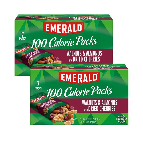 Miniatura 16 de Emerald Nueces secas de almendras tostadas, paquetes de 100 calorías, 7 unidades (paquete de 2)