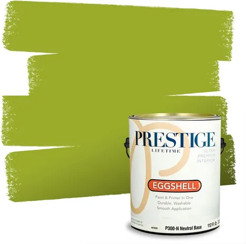 PRESTIGE Pinturas Pintura interior e imprimación en uno, 1 galón, cáscara de huevo, aventura