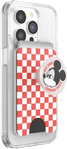Miniatura 8 de Cartera para teléfono PopSockets con soporte expandible, tarjetero, Disney - Patrón Aloha de Stitch Stitch Aloha
