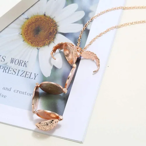 Miniatura 2 de Collar con camafeo que sostiene fotos extendidas, medallón de fotos para niñas, mujeres, para el día de la madre, San Valentín, cumpleaños, Año