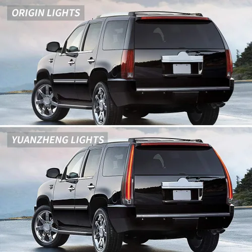 Miniatura 8 de Ensamble de luces traseras con pantalla LED VLAND para Cadillac Escalade SUV de 3ª generación 2007 2008 2009 2010 2011 2012 2013 2014