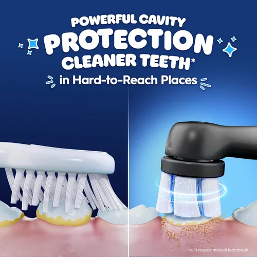 Miniatura 2 de Oral-B iO Kids Limitada Cepillo de dientes eléctrico recargable, Spiderman con 1 Cabezal de Cuidado Suave - Sensor Automático de Presión