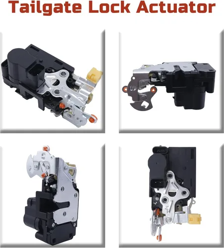 Miniatura 4 de Actuador de pestillo de cerradura de puerta trasera para puerta elevadora, compatible con Buick Rainier Chevy Trailblazer Envoy Ascender Bravada