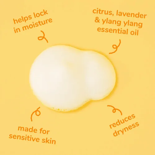 Miniatura 5 de Arau Baby Jabón corporal de espuma, repuesto de aroma cítrico, gel corporal espumoso natural a base de plantas para bebés, bebés y niños pequeños