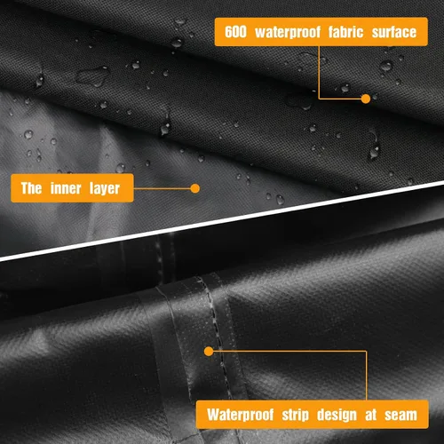 Miniatura 4 de Kasla Cubierta de enfriador evaporativo para enfriador evaporativo Hessaire MC26A, cubierta impermeable para enfriador de aire evaporativo, 21 x 15