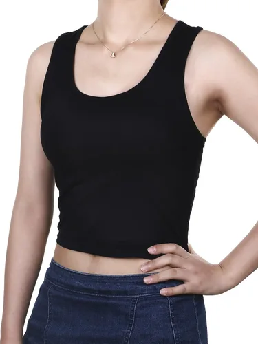 Miniatura 2 de Camisetas cortas de 3 piezas para mujer, camisetas de entrenamiento, básicas, recortadas, sin mangas, espalda cruzada, deportes, gimnasio