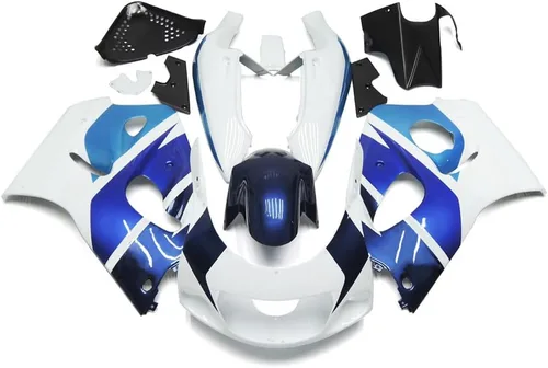 Miniatura 328 de Kit de carenado de inyección azul, negro y blanco para Suzuki GSXR600 GSX750 2006 2007 GSXR 600 GSX-R750 06 07 ABS Carenado de plástico completo