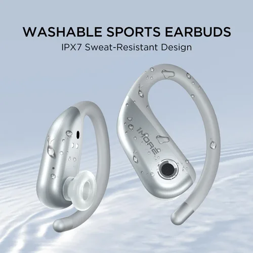 Miniatura 6 de 1MORE Fit Open Earbuds S50, auriculares inalámbricos de oreja abierta Bluetooth 5.3 con 4 micrófonos, auriculares con ganchos para las orejas