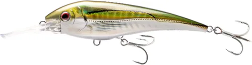Miniatura 18 de Nomad Design DTX Minnow con sistema Autotune patentado - Acción de natación de pez cebo agonizante, BKK Diablo Caballa Rosa Caliente