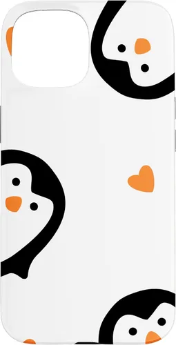 Miniatura 6 de Cute Penguins Hearts Phone Case for iPhone 17
