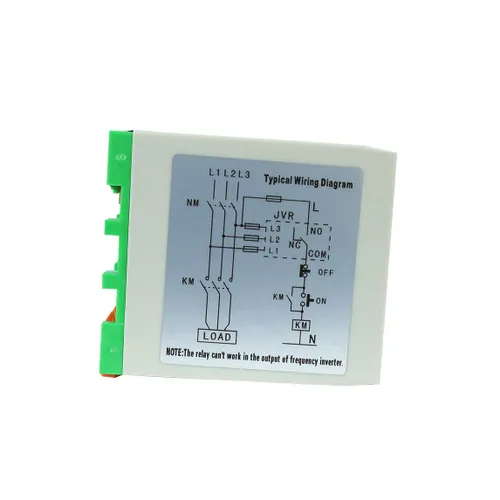 Miniatura 3 de Relé de monitoreo ATO, voltaje trifásico, SPDT, falla de fase/subtensión/sobretensión, con contacto SPDT (1 C/O) para motores eléctricos, bombas