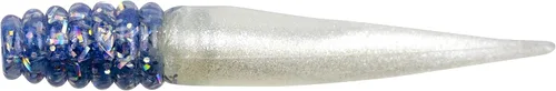 Miniatura 23 de Bobby Garland Slab Slay'R Señuelo de pesca de plástico suave para crappie, equipo de pesca y accesorios, 2 pulgadas, Chartreuse Silver Chartreuse