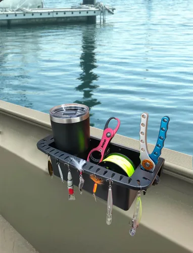 Brocraft Soporte para herramientas para sistema de pista de barco de 90 grados/organizador marino para pista Versatrack, pista deportiva Lund,