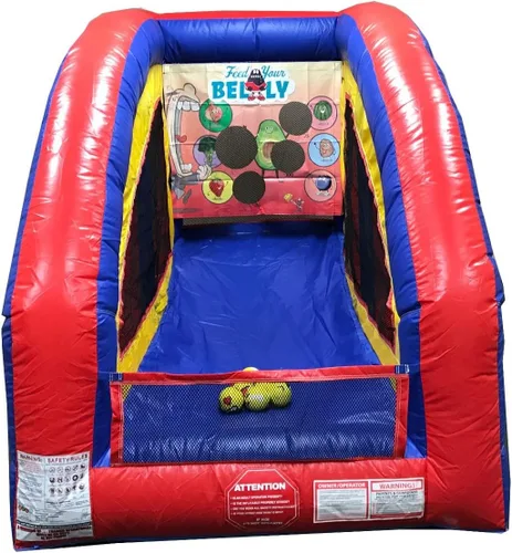 Miniatura 13 de Juegos de marco de aire sellado Ultralite Lanzamiento de bolas y bolsas Incluye marco, panel, soplador integrado, bolas y bolsa para patios