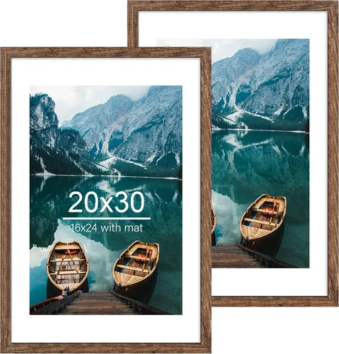 Miniatura 96 de Hongkee - Juego de 2 marcos de fotos, HK042515-MD5.5X8.5-BK(2PK)