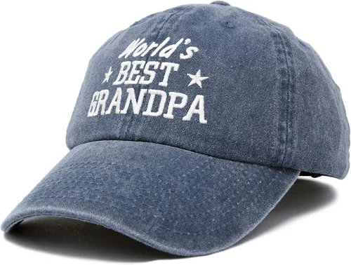 Miniatura 4 de DALIX Worlds - Gorra de algodón lavado con diseño vintage