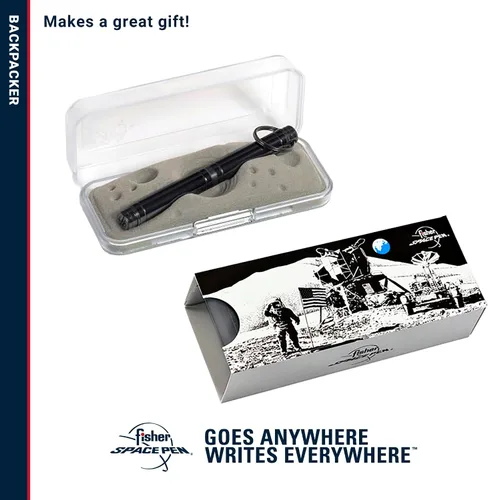 Miniatura 7 de Fisher Space Pen Backpacker Space Pen, bolígrafo, tinta negra, caja de regalo