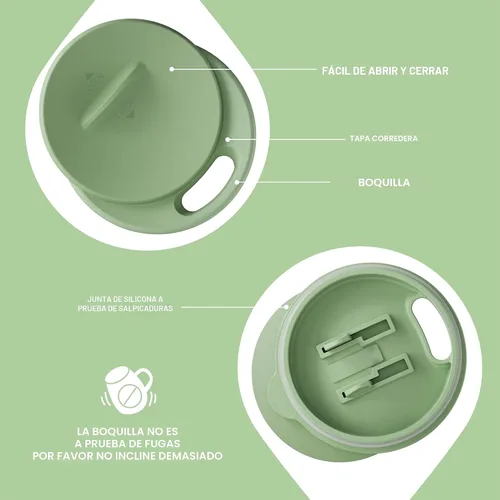 Miniatura 4 de Ideus Taza de café aislada de 16 onzas con asa y tapa, taza de café térmica al vacío de acero inoxidable de doble pared, taza de café de viaje