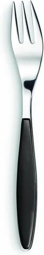 Miniatura 3 de Guzzini Feeling – 6-Inch L Tenedor de postre, Azul (Cobalt Blue)