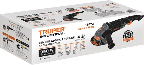 Miniatura 5 de Amoladora angular, 4-1/2 ', industrial, 900 W