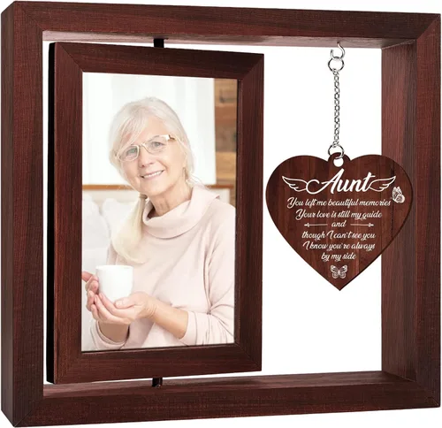 Miniatura 9 de Vetbuosa Regalos conmemorativos para la pérdida del abuelo, marco de fotos de condolencia, regalos de condolencia por pérdida del abuelo, regalo
