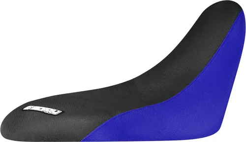 Miniatura 7 de Enjoy Mfg Funda de asiento - Compatible con Yamaha Raptor 700 700R 2006-2024#193 (Todo negro/costillas azules)