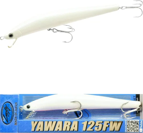 Miniatura 13 de LUCKY CRAFT FlashMinnow 125 YAWARA, señuelos de pesca de agua salada, accesorios y equipo de pesca de surf Jerkbait, señuelos de pesca de fletán