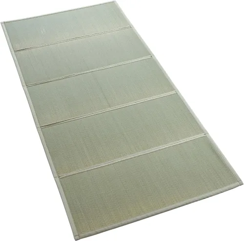 Tatami Mat – Colchón plegable de tatami japonés Igusa, futón para dormir en el suelo de hierba rush, meditación, yoga Zen Tatami, individual XL por
