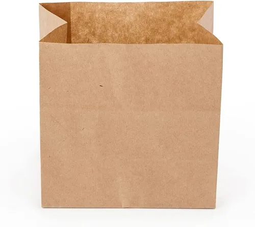 Miniatura 10 de Restaurantware Bag Tek - Bolsas de papel de 3.9 x 2.3 x 3.8 pulgadas para aperitivos, 100 bolsas de papel pequeñas para alimentos, bolsas