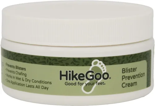 Miniatura 4 de Foot Kinetics HikeGoo Crema de prevención de ampollas para senderismo y mochilero, crema de larga duración, resistente al sudor, evita rozaduras