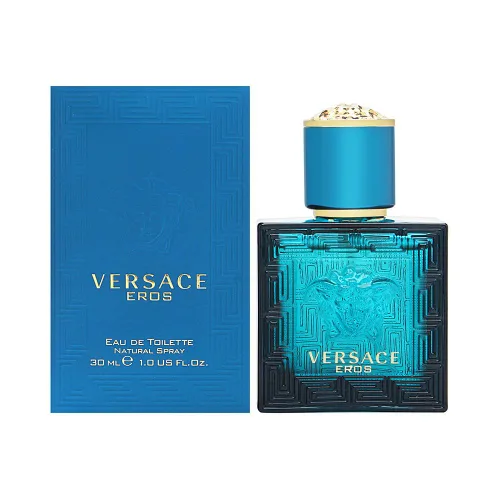 Versace Eros para hombre - Eau de Toilette en aerosol de 1.0 onzas