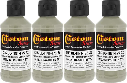 Miniatura 30 de Revestimiento personalizado de 300 ml (color negro metálico) de Urethane Tint concentrado para tintar camión cama revestimiento – Proporcionado