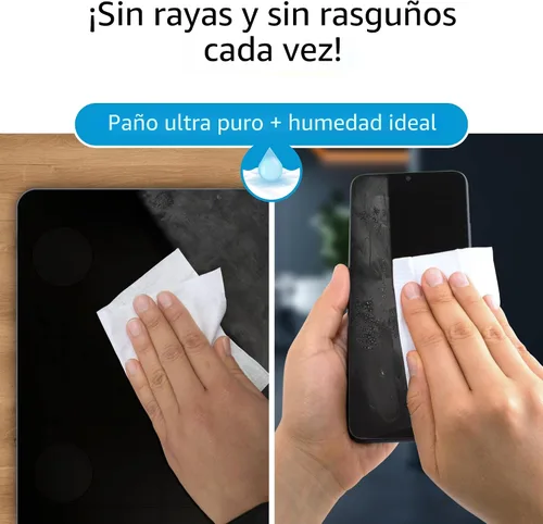 Miniatura 5 de iCloth - Toallitas húmedas empacadas individualmente, para limpiar lentes y pantallas grandes, de grado profesional, 1 toallita limpia un monitor