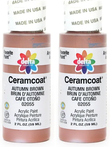 Miniatura 132 de Delta Creative Ceramcoat - Pintura acrílica en varios colores (2 onzas), 2436, carbón