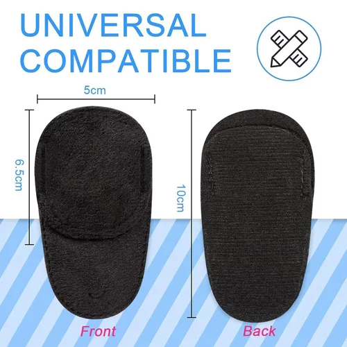 Miniatura 3 de Paquete de 4 parches para ojos para niños, niñas, niños, parche para ojos derecho e izquierdo para anteojos, parche para ojos perezosos para niños