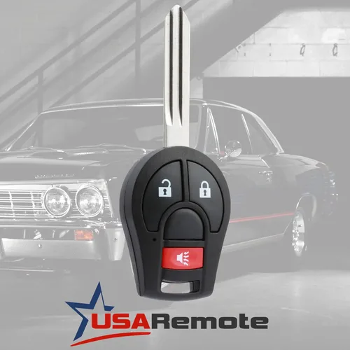 Miniatura 2 de Llavero de entrada sin llave control remoto compatible con Nissan Rogue Cube Juke Versa NV 2008 2009 2010 2011 2012 2013 2014 (CWTWB1U751)