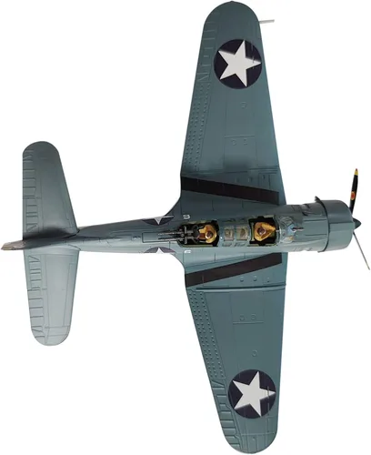 Miniatura 3 de MOUDOAUER 1:72 Aleación SBD Dauntless Dive Bomber Modelo Avión Modelo Simulación Aviación Ciencia Exposición Modelo Colección