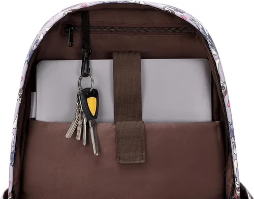Miniatura 7 de Wadirum Mochila ligera para libros escolares para niños