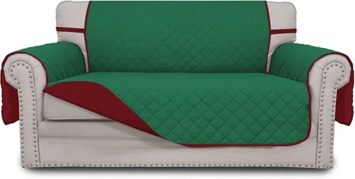Miniatura 323 de Easy-Going - Funda para sofá, futón y sillón sin reposabrazos, reversible, resistente al agua, para mascotas y niños (azul oscuro/azul claro)