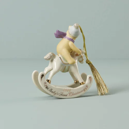 Miniatura 3 de Lenox 893723 2022 Winnie The Pooh Primer ornamento, Navidad Pequeño