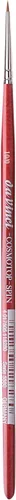 da Vinci Watercolor Series 5580 CosmoTop Spin Pincel de Pintura, Redondo Sintético con Mango Rojo